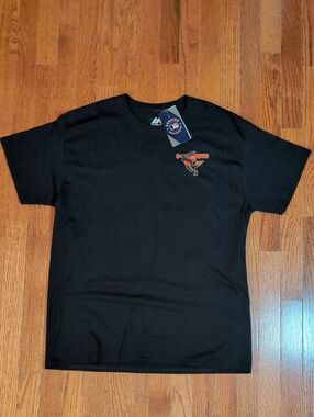 Majestic Baltimore Orioles Adley Rutschman #35 T-Shirt Size L Black New